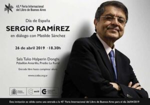 Día de España - Sergio Ramirez en la Feria del Libro